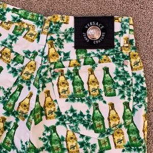 Rare Vintage Versace Couture Jeans - Ivy and Bottles